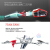 ドイツ伊塔（ITTAR）無線掃除機家庭用携帯型車載小型充電パワー静音枚赤RC 16 C-R
