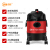 京華掃除機の乾湿吹三は大容量の桶式車を使って商用家庭用掃除機【中国紅】乾湿吹三は20 Lの大容量の家庭用掃除機を使います。